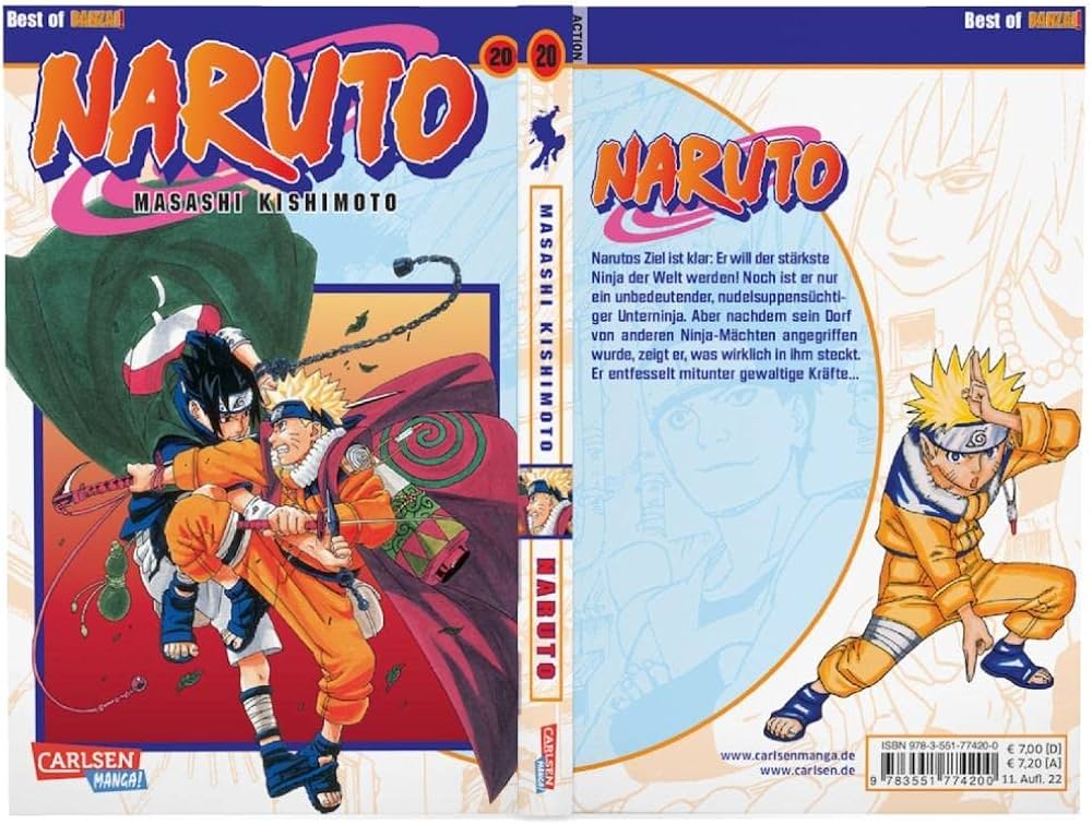 Naruto 20: Kishimoto, Masashi: 9783551774200: Amazon.com: Books